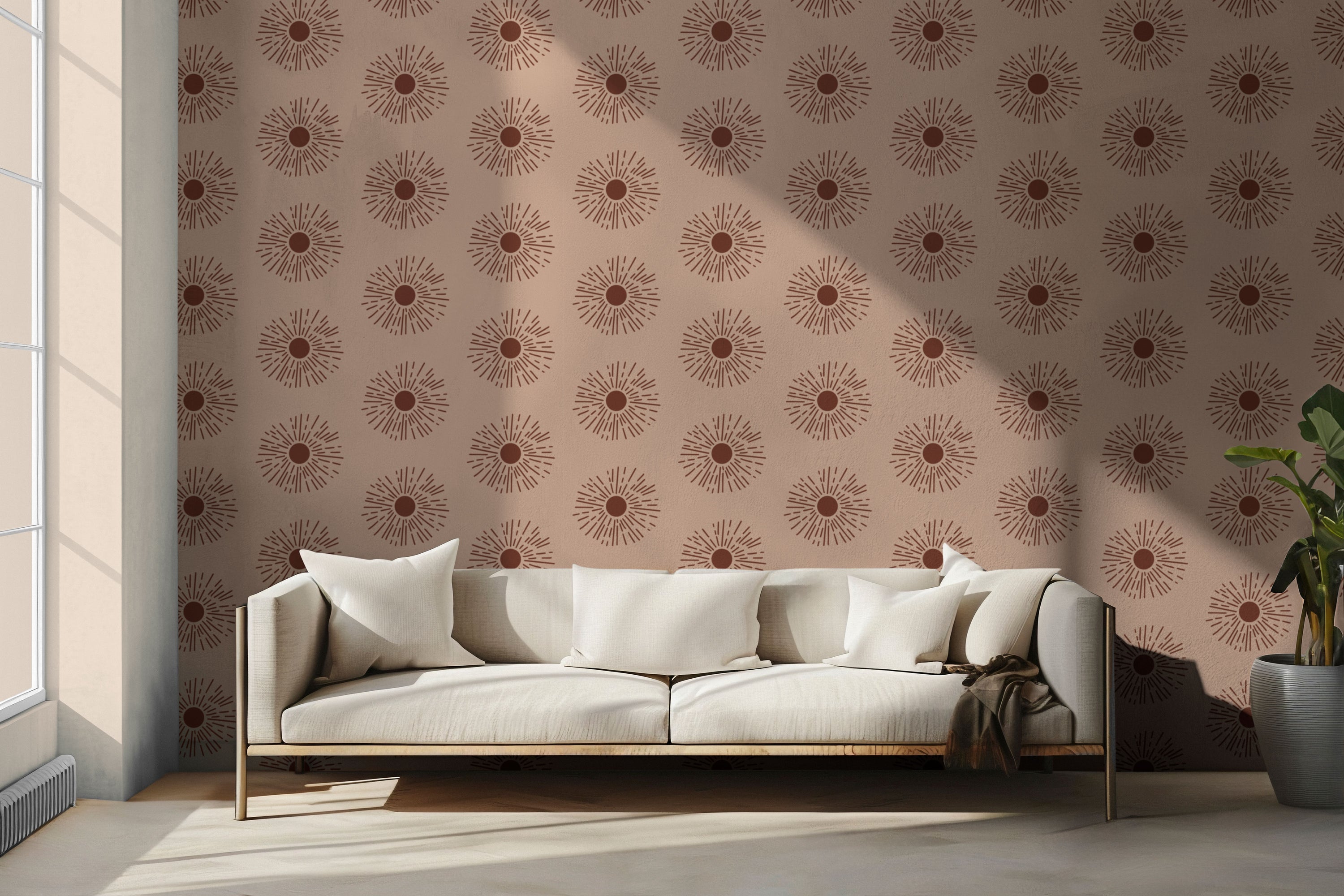 Sahara Sun Petals Peel & Stick Wallpaper