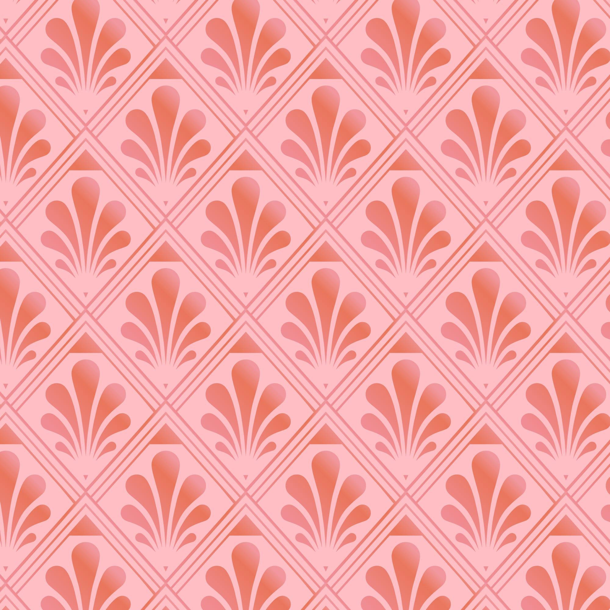 Scalloped Chablis Peel & Stick Wallpaper