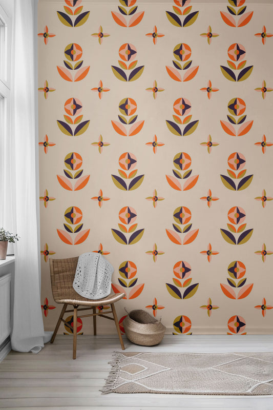 Scandinavian Julips Peel & Stick Wallpaper