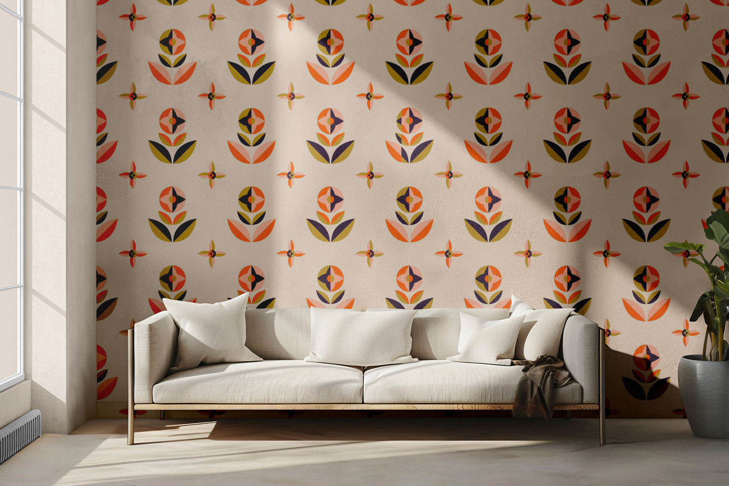 Scandinavian Julips Peel & Stick Wallpaper