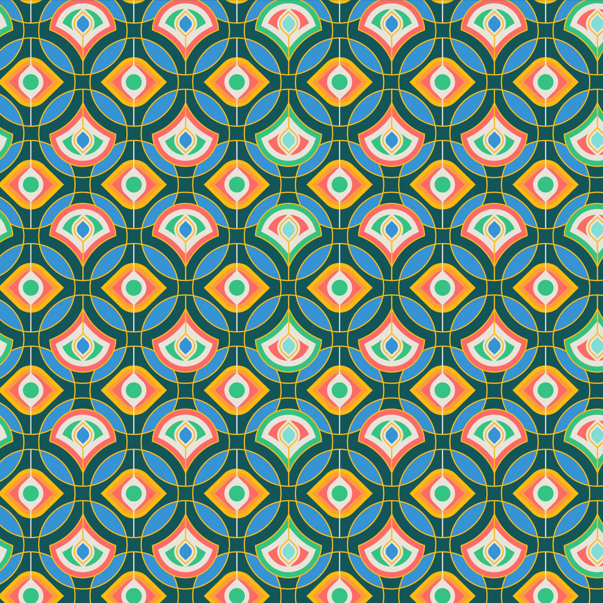 Scandinavian Lights Peel & Stick Wallpaper