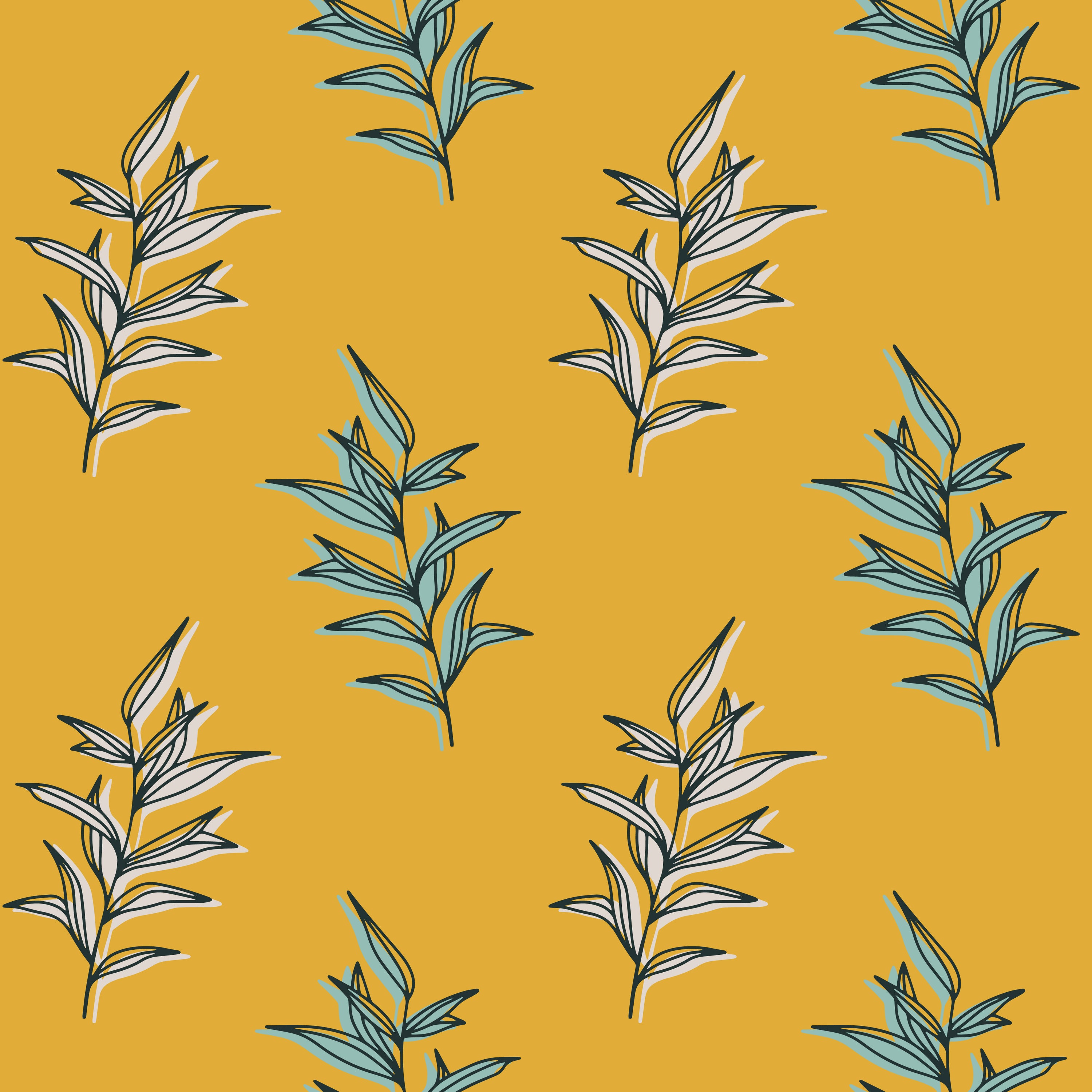 Scotsborro Marigold Peel & Stick Wallpaper