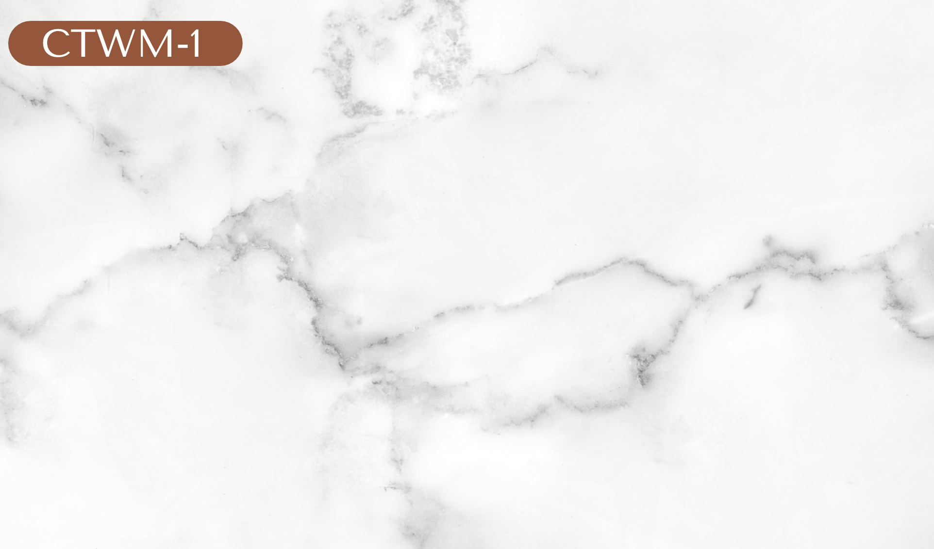 CTWM-1 - White Gray Marble Vinyl