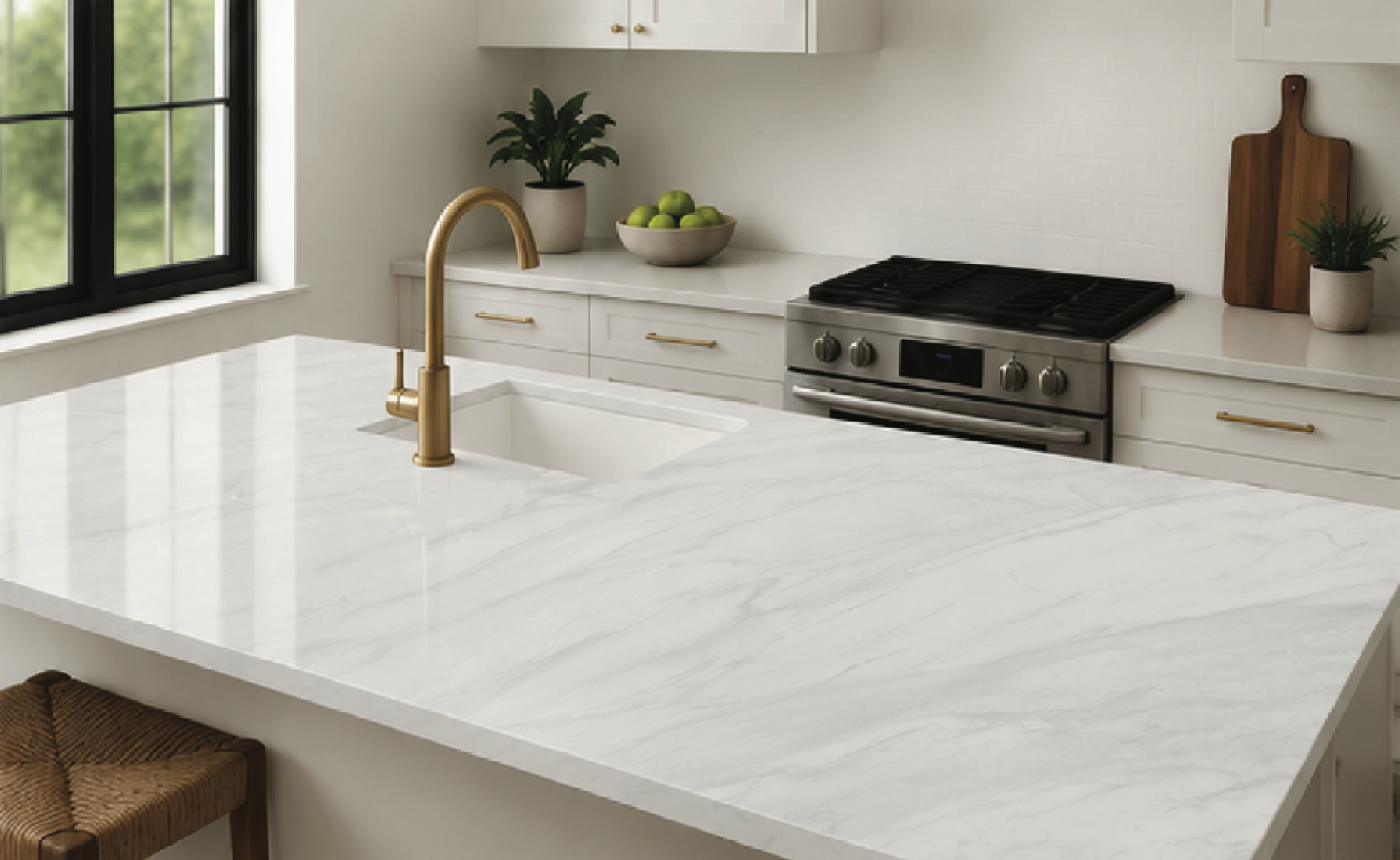 CTWM-4 - White Gray Marble Vinyl