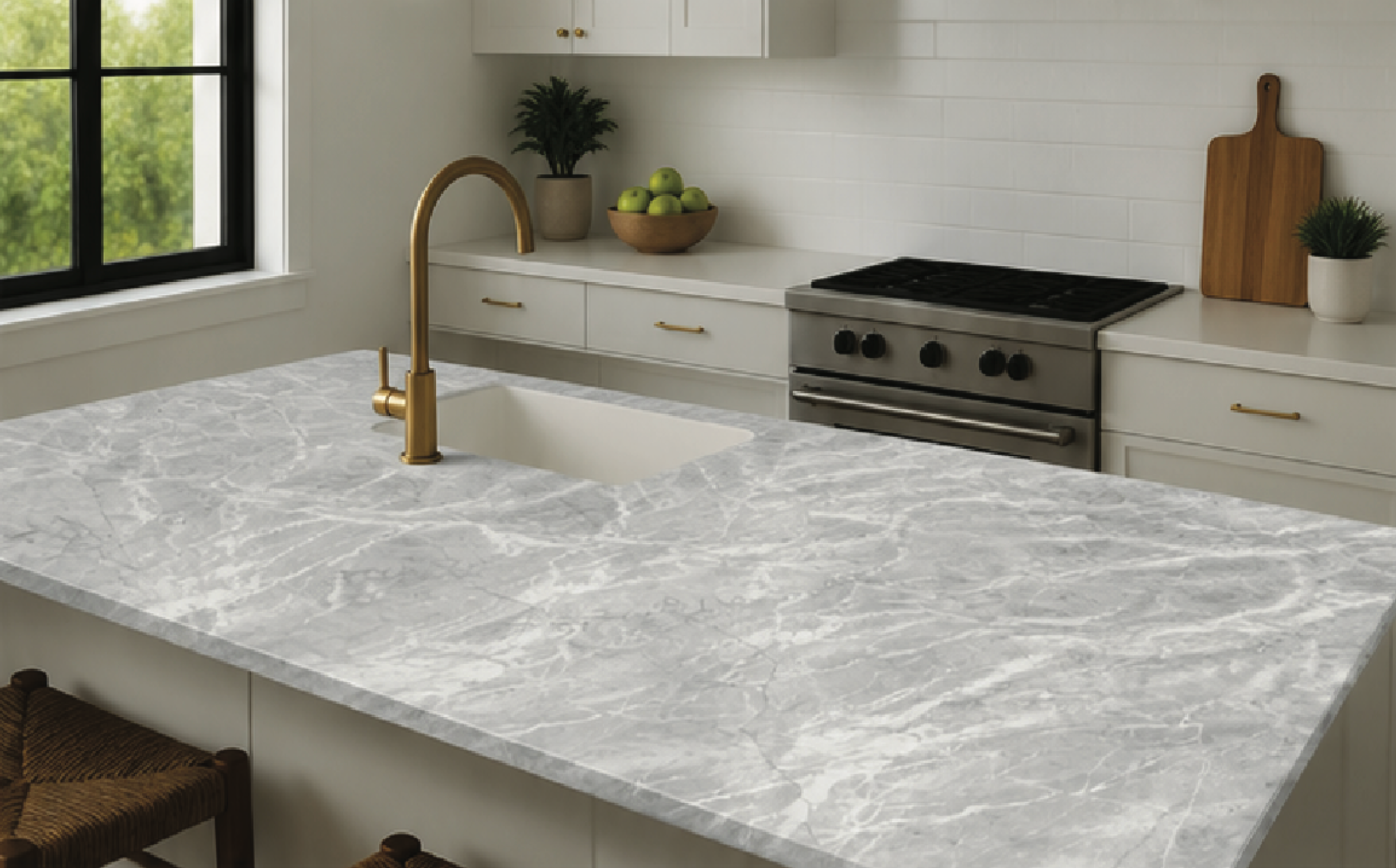 CTLGM-5 Light Gray Marble