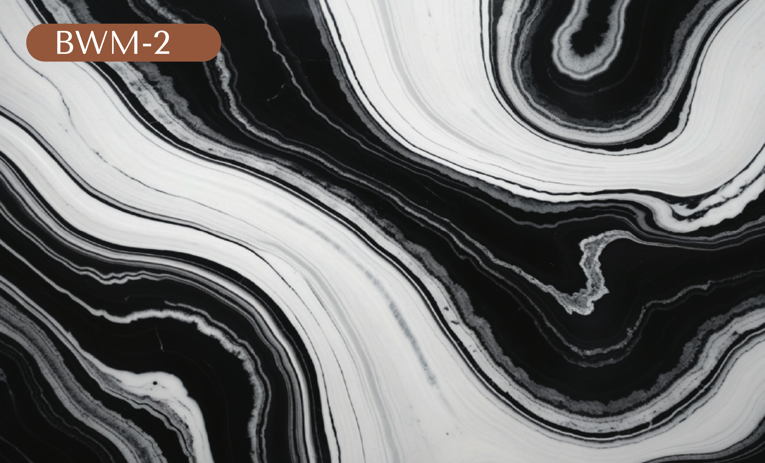BWM-2 Black & White Marble