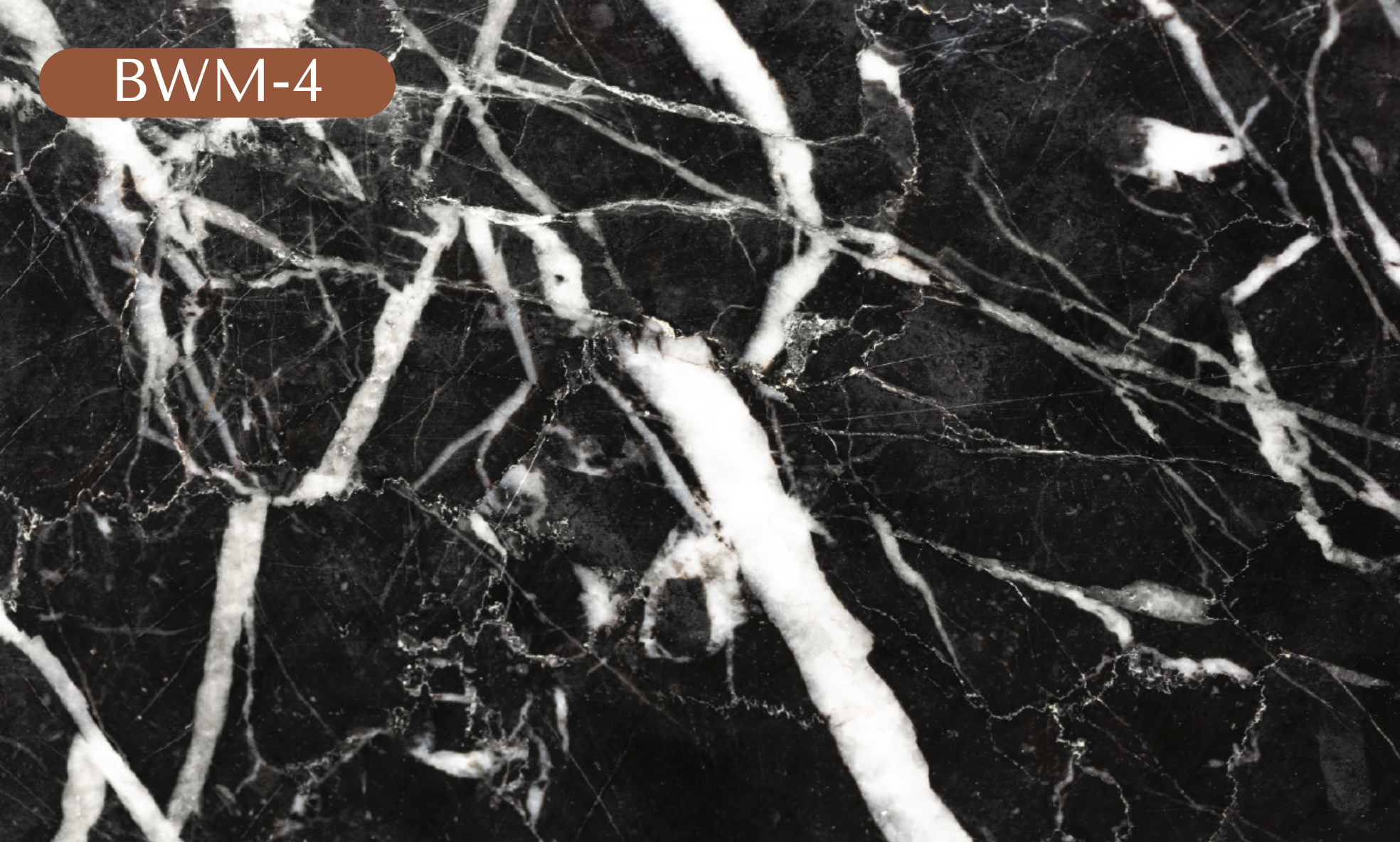 BWM-4 Black & White Marble