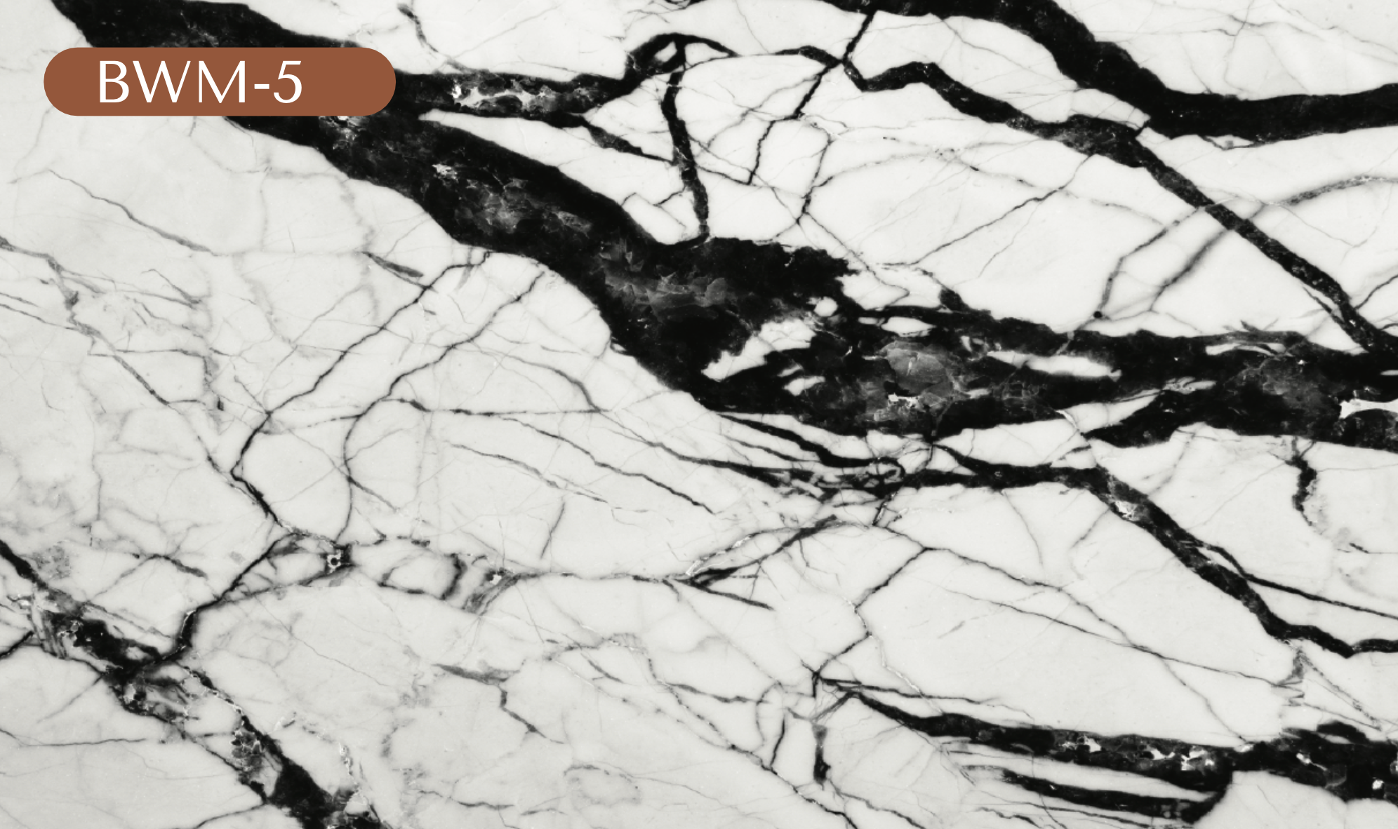 BWM-5 Black & White Marble