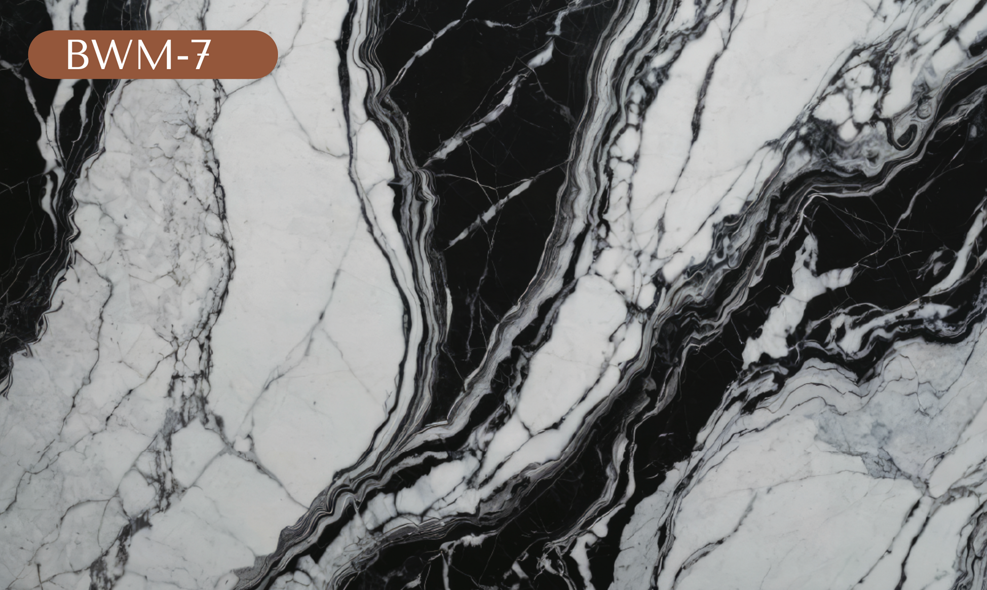 BWM-7 Black & White Marble