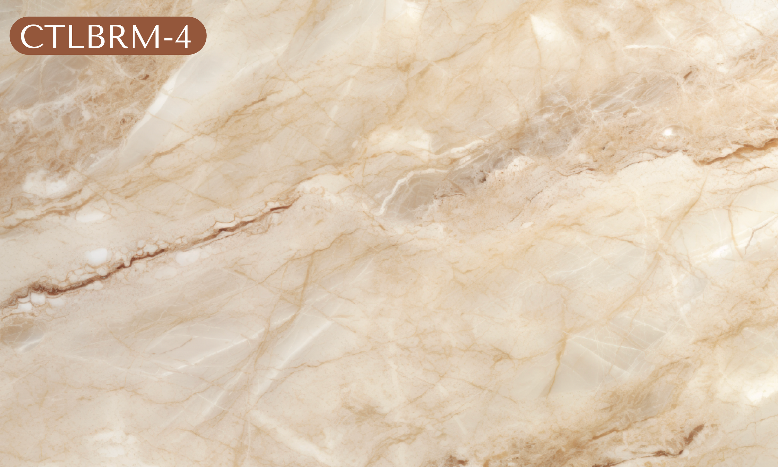 CTLBRM-4 Beige / Light Tan Marble