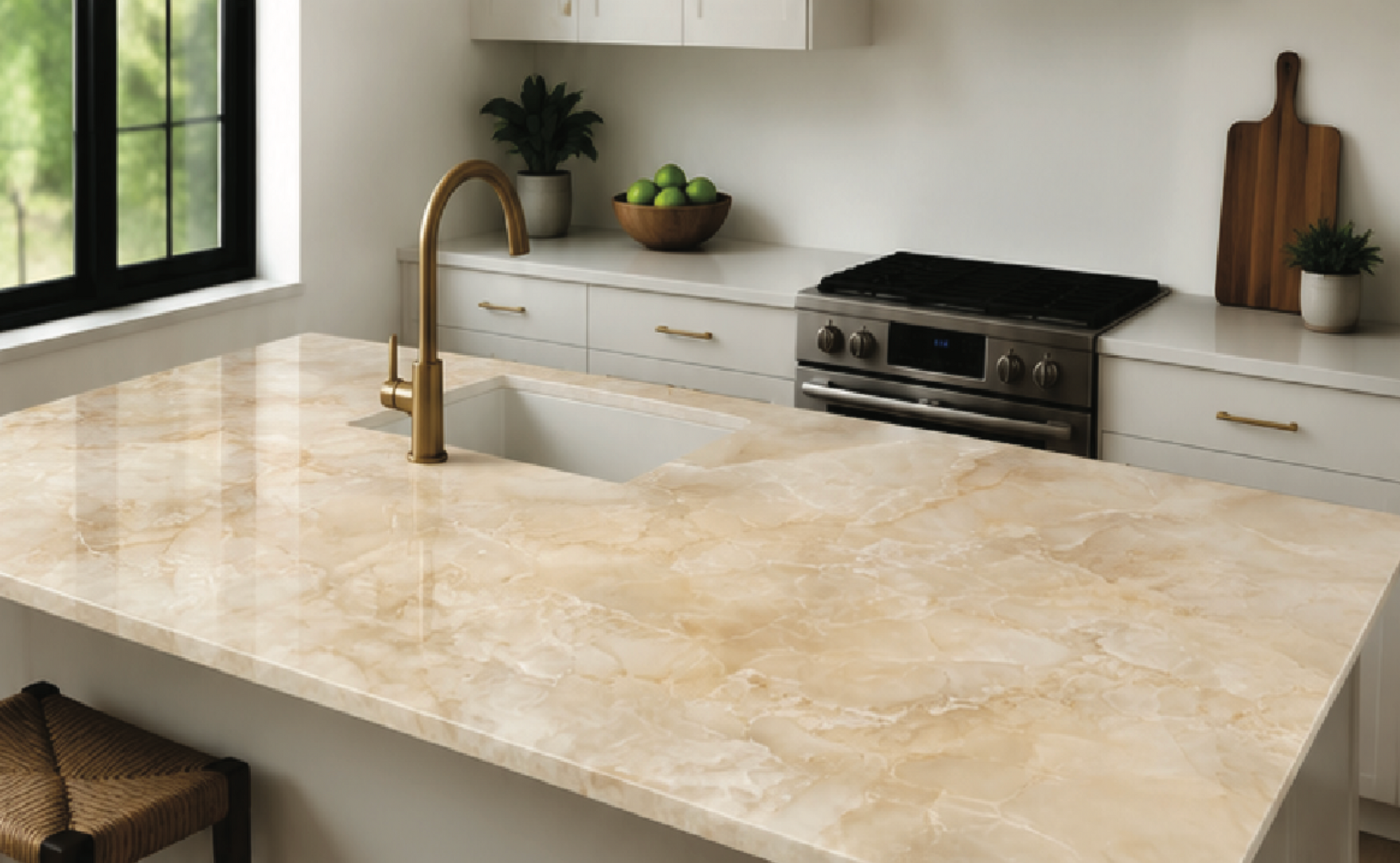 CTLBRM-7 Beige / Light Tan Marble