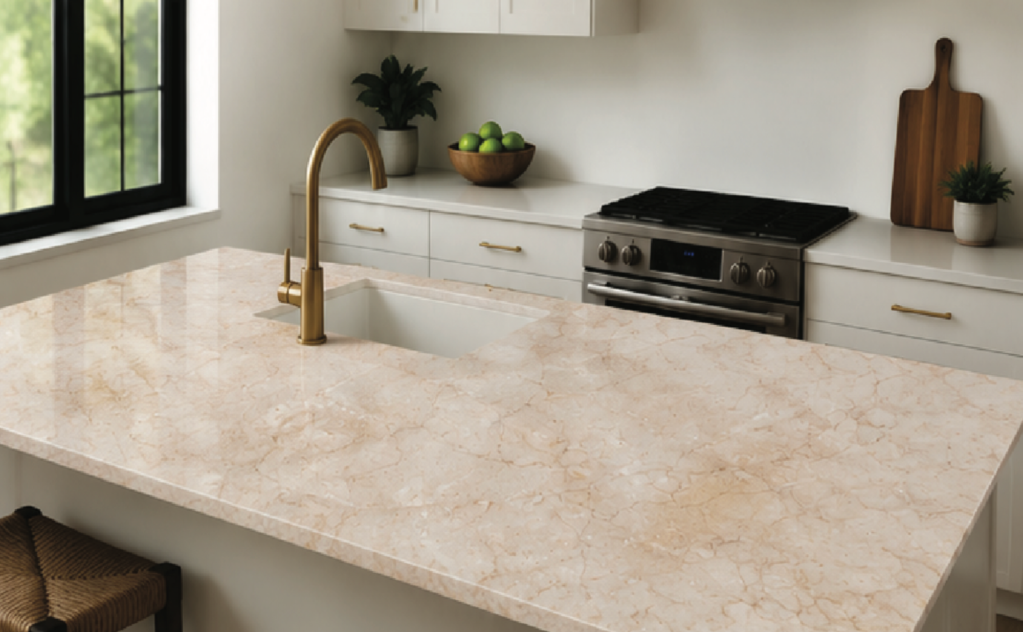 CTLBRM-8 Beige / Light Tan Marble