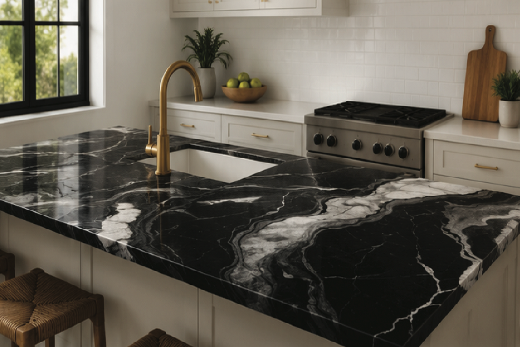 BWM-1 Black & White Marble