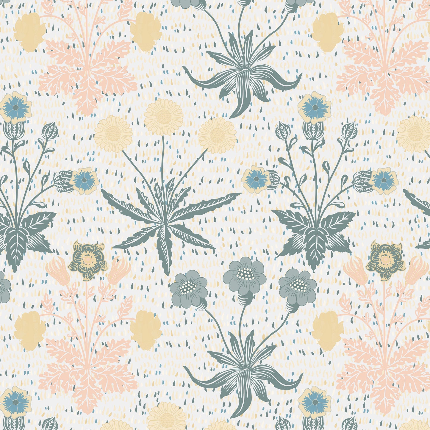 Floral Afternoon Peel & Stick Wallpaper