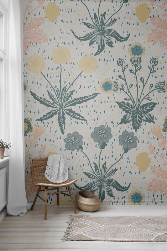Floral Afternoon Peel & Stick Wallpaper