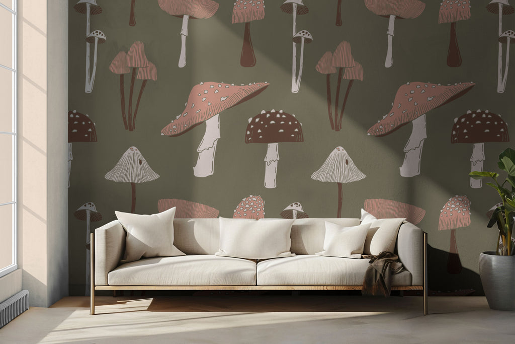 Spencer Mush Peel & Stick Wallpaper