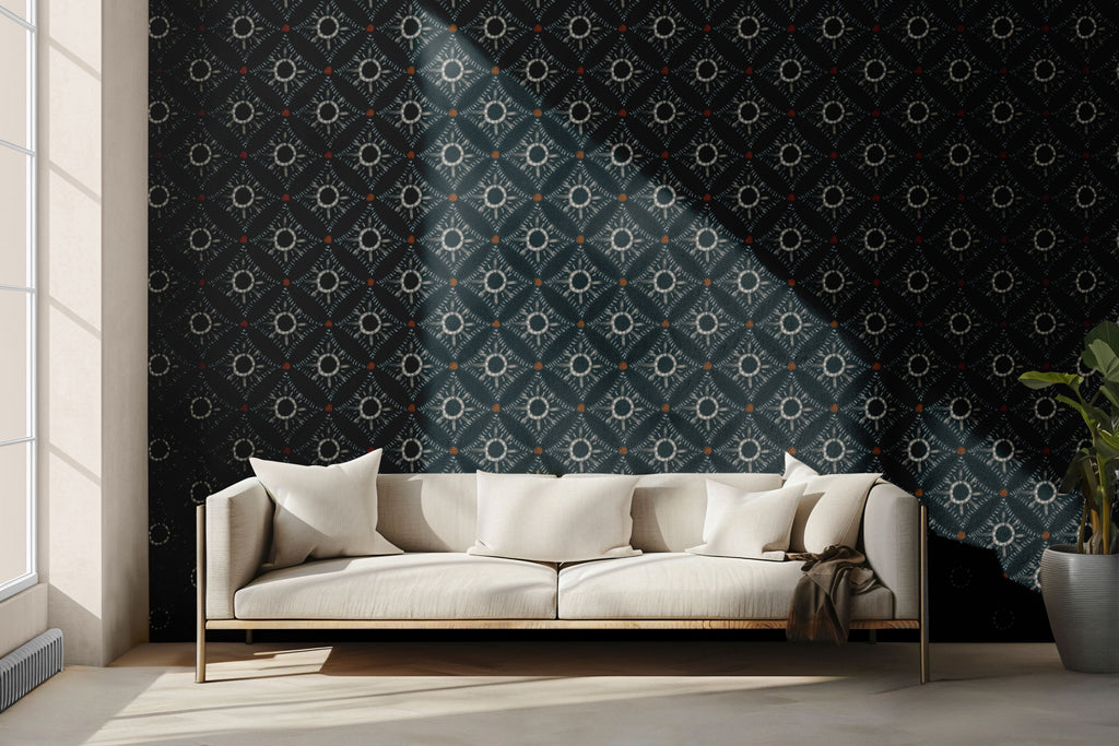 Storm Medallions Peel & Stick Wallpaper