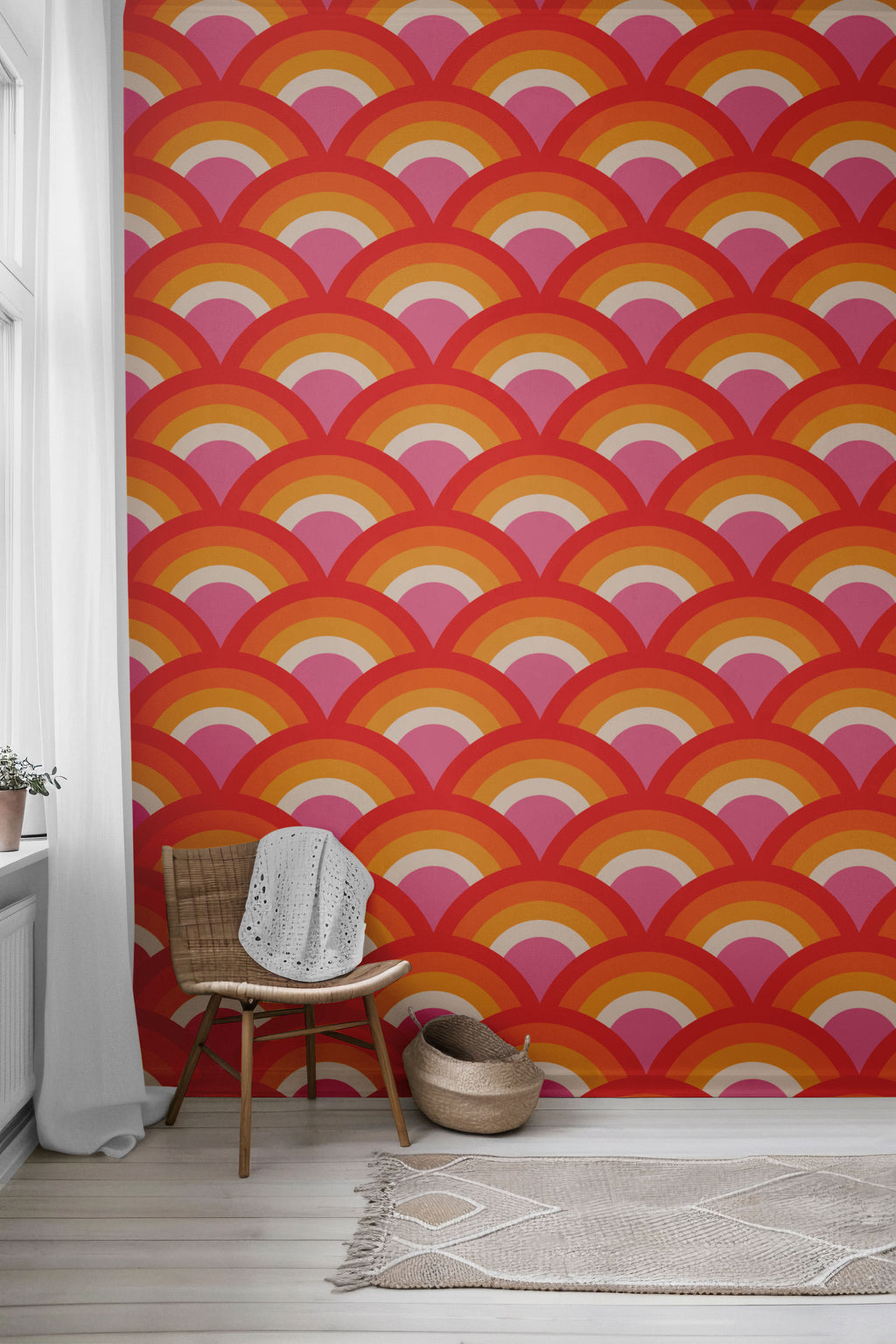 Sun Scones Peel & Stick Wallpaper