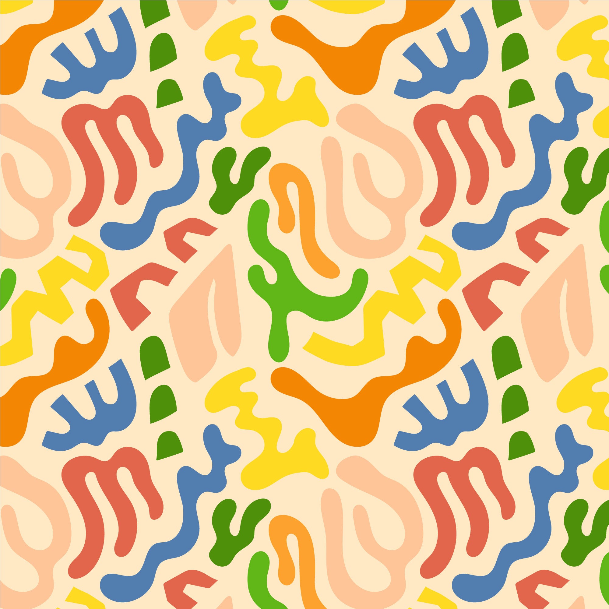Sunday Doodles Peel & Stick Wallpaper