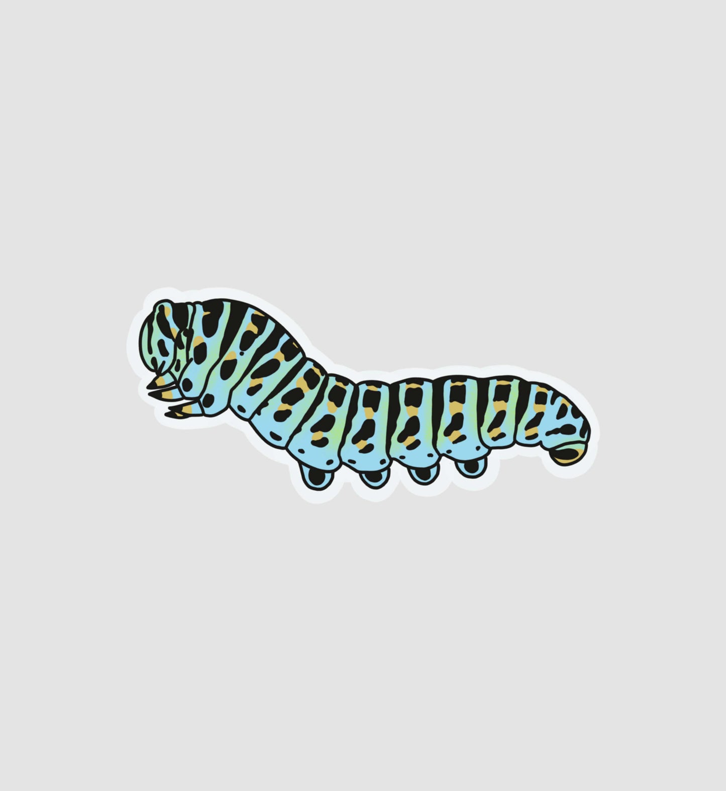 Caterpillar Sticker