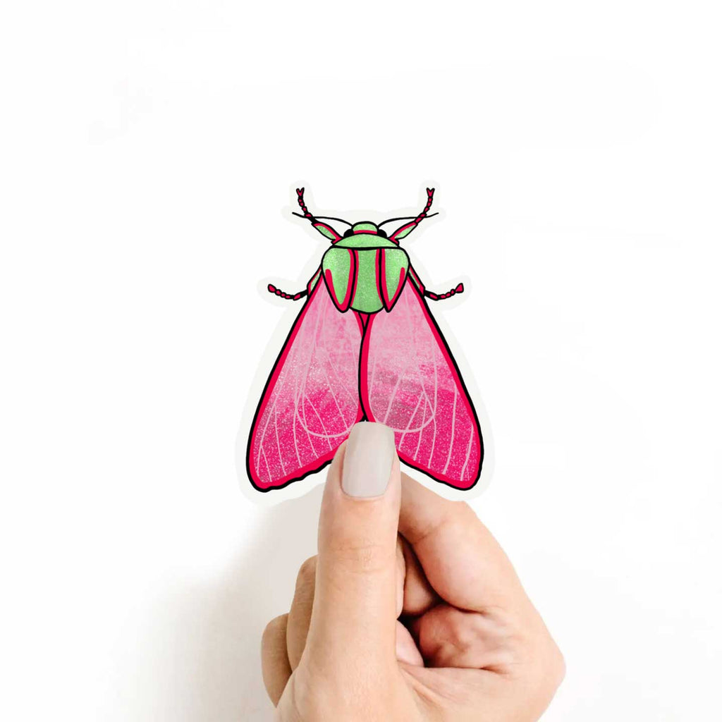 Moth Sticker
