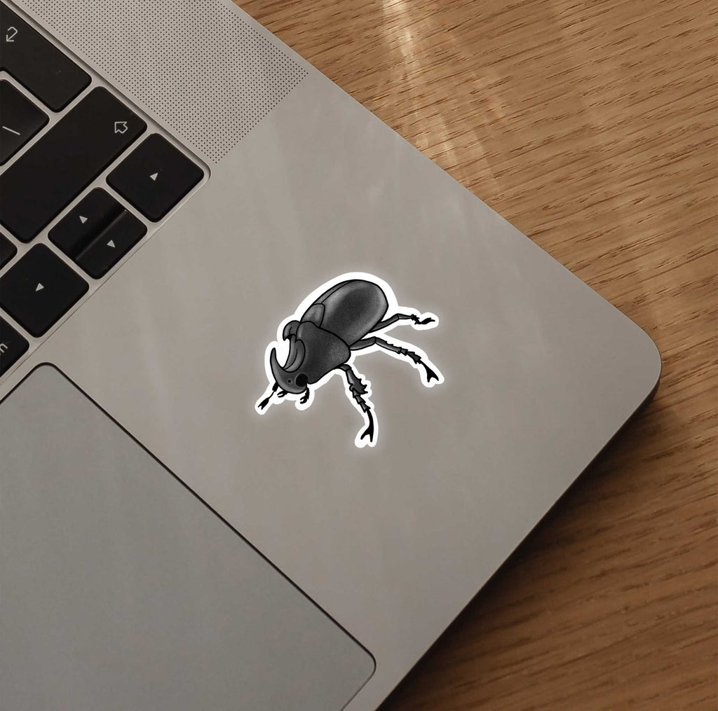 Rhinoceros Bettle Sticker