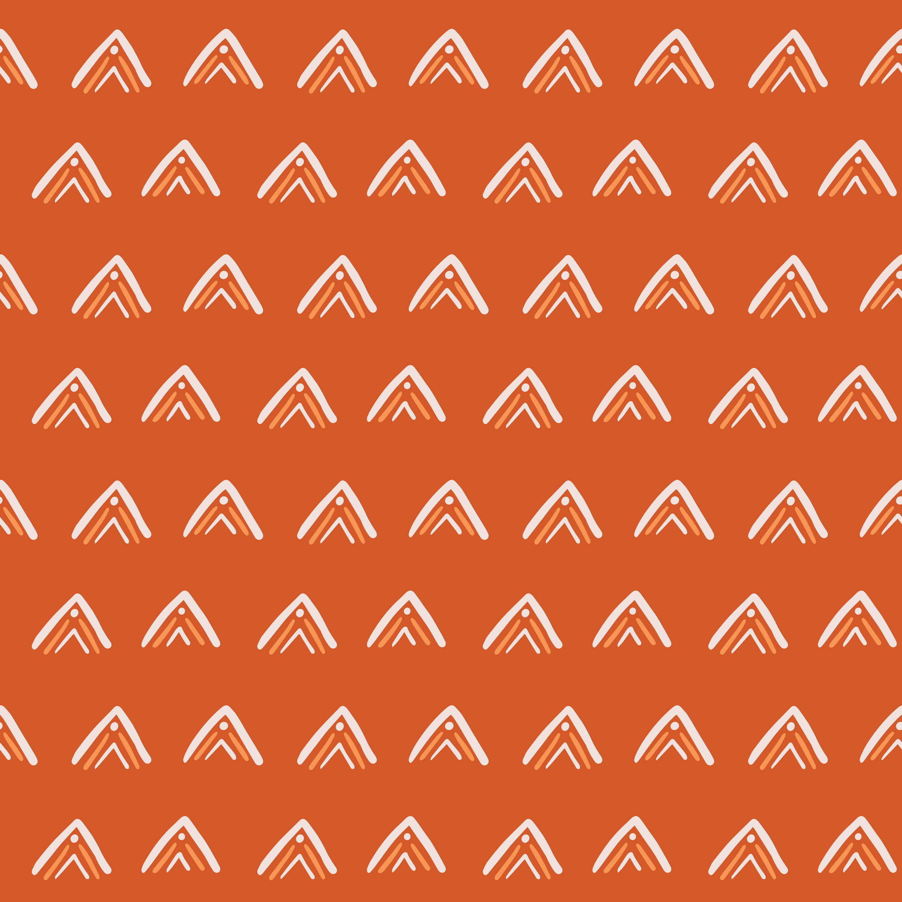 Lanciano Tangerine Peel & Stick Wallpaper