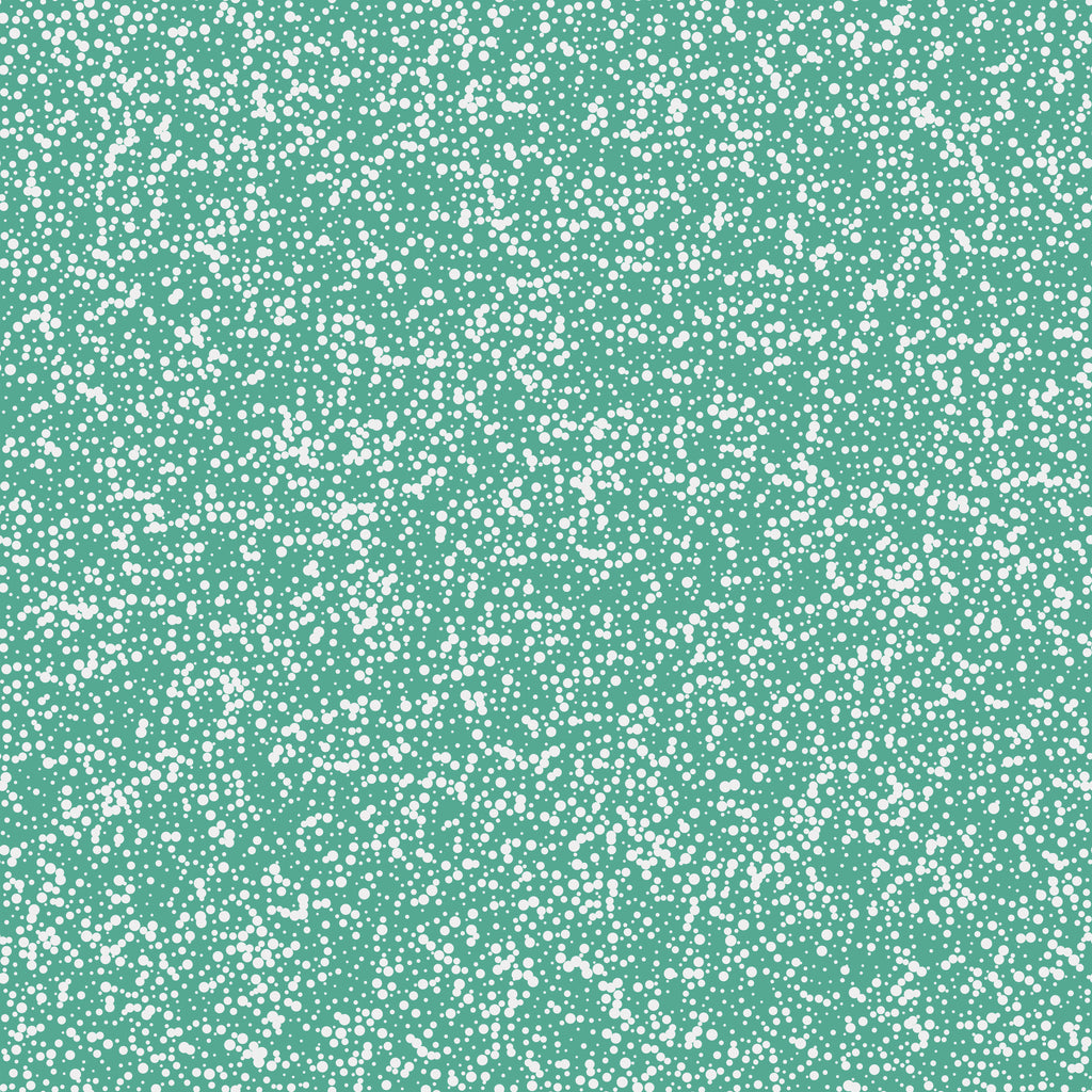 Teal Rain Peel & Stick Wallpaper