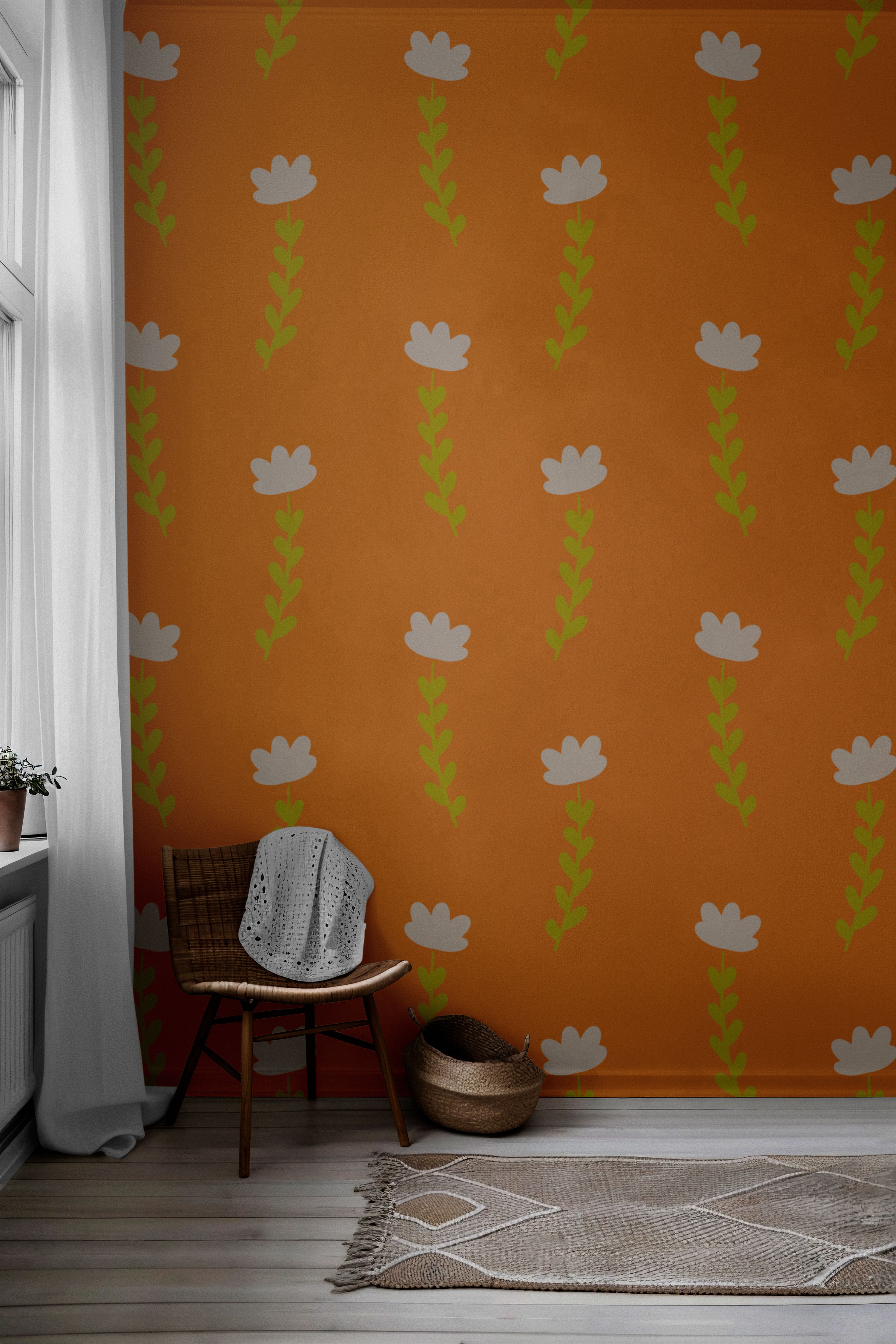 Tricourt Trimmings Peel & Stick Wallpaper