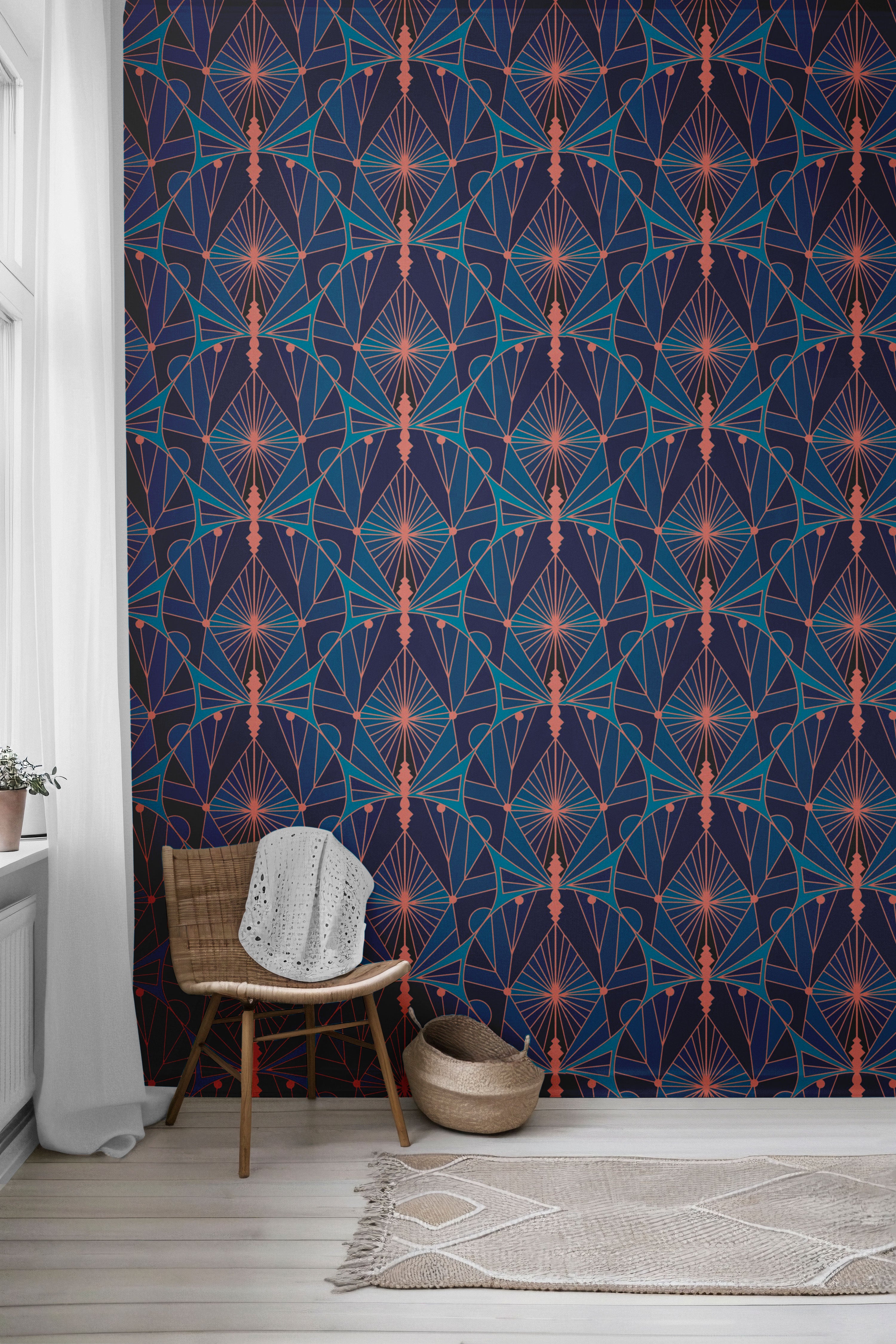 Vegas Medallions Peel & Stick Wallpaper