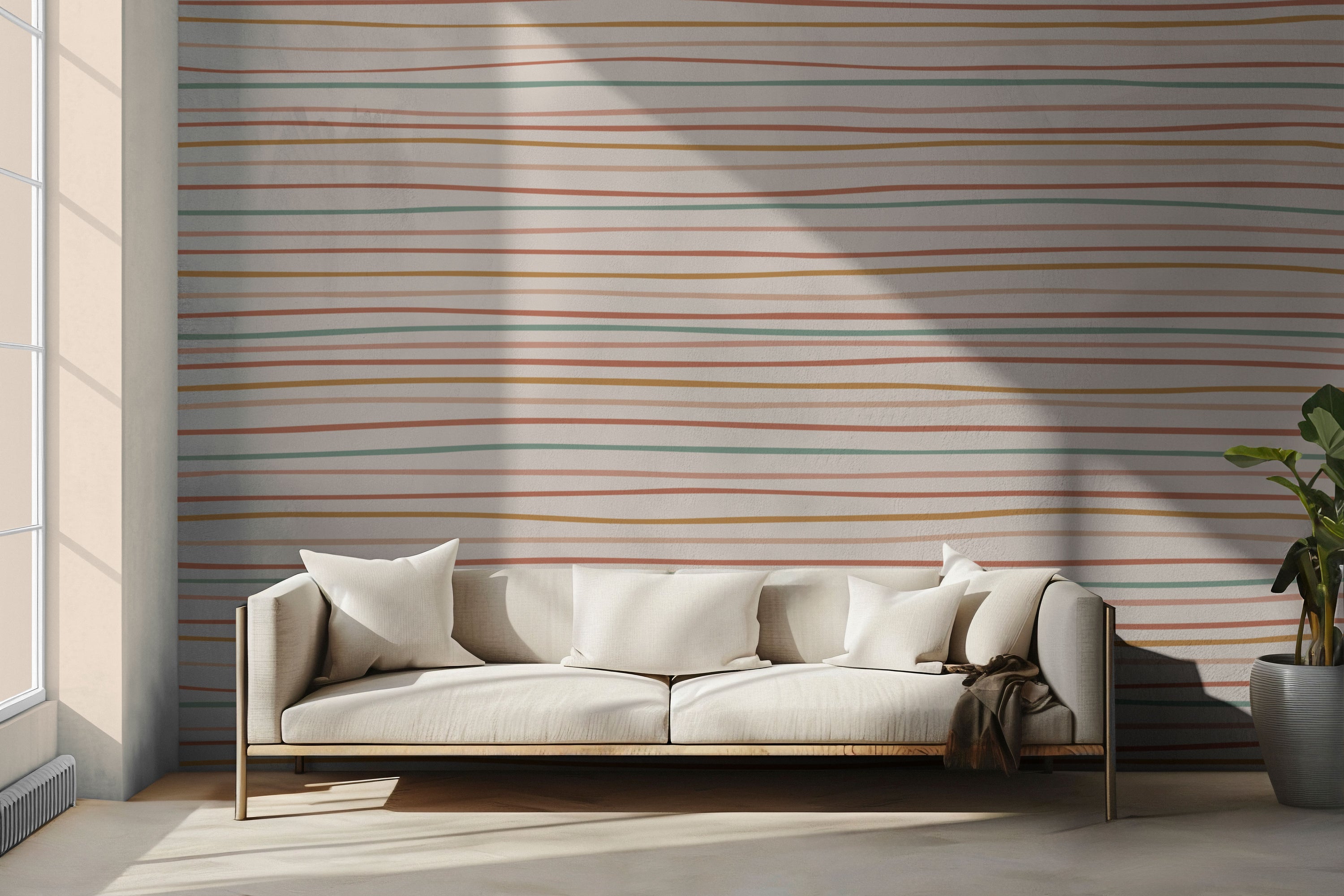 Venice Lines Peel & Stick Wallpaper