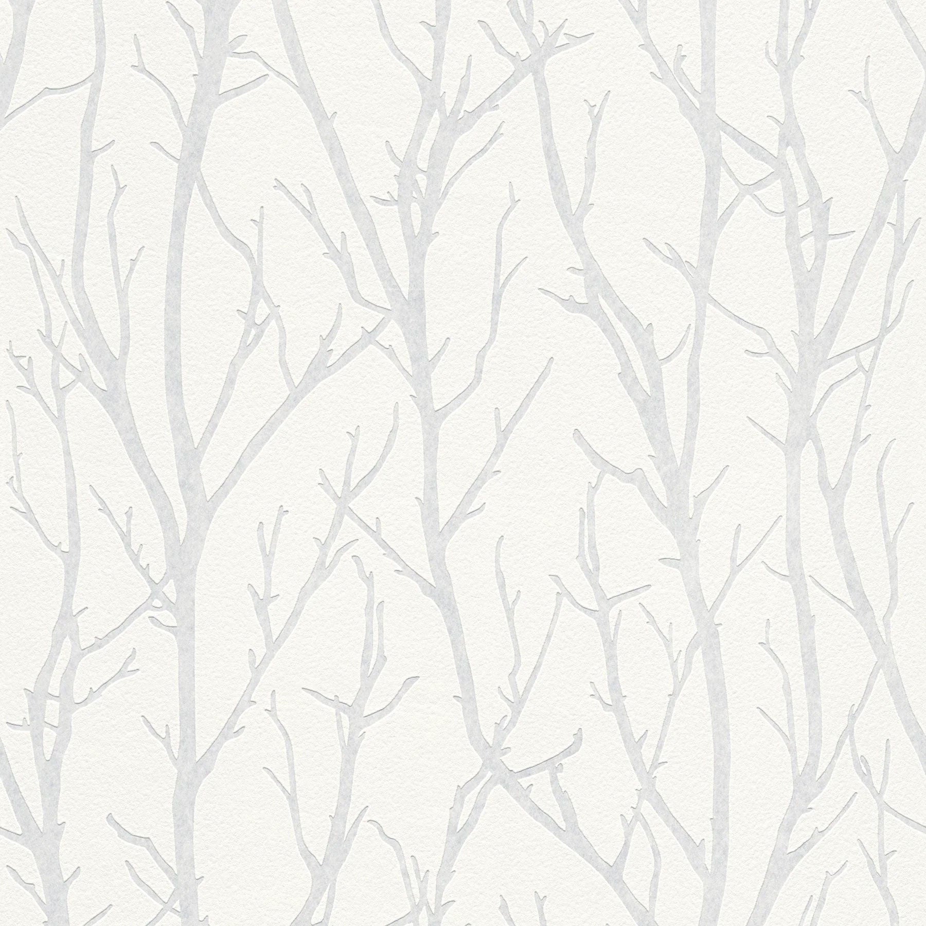 Branched Ice Peel & Stick Wallpaper