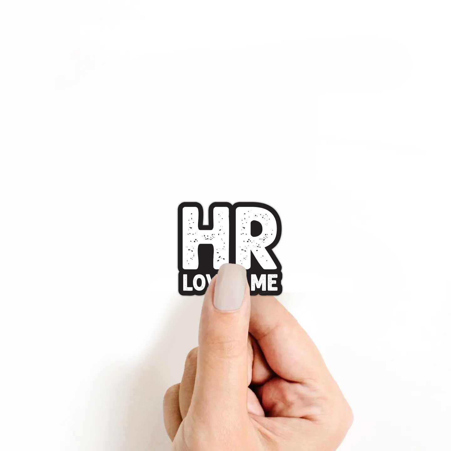 HR Loves Me Sticker
