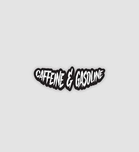 Caffeine & Gasoline Sticker