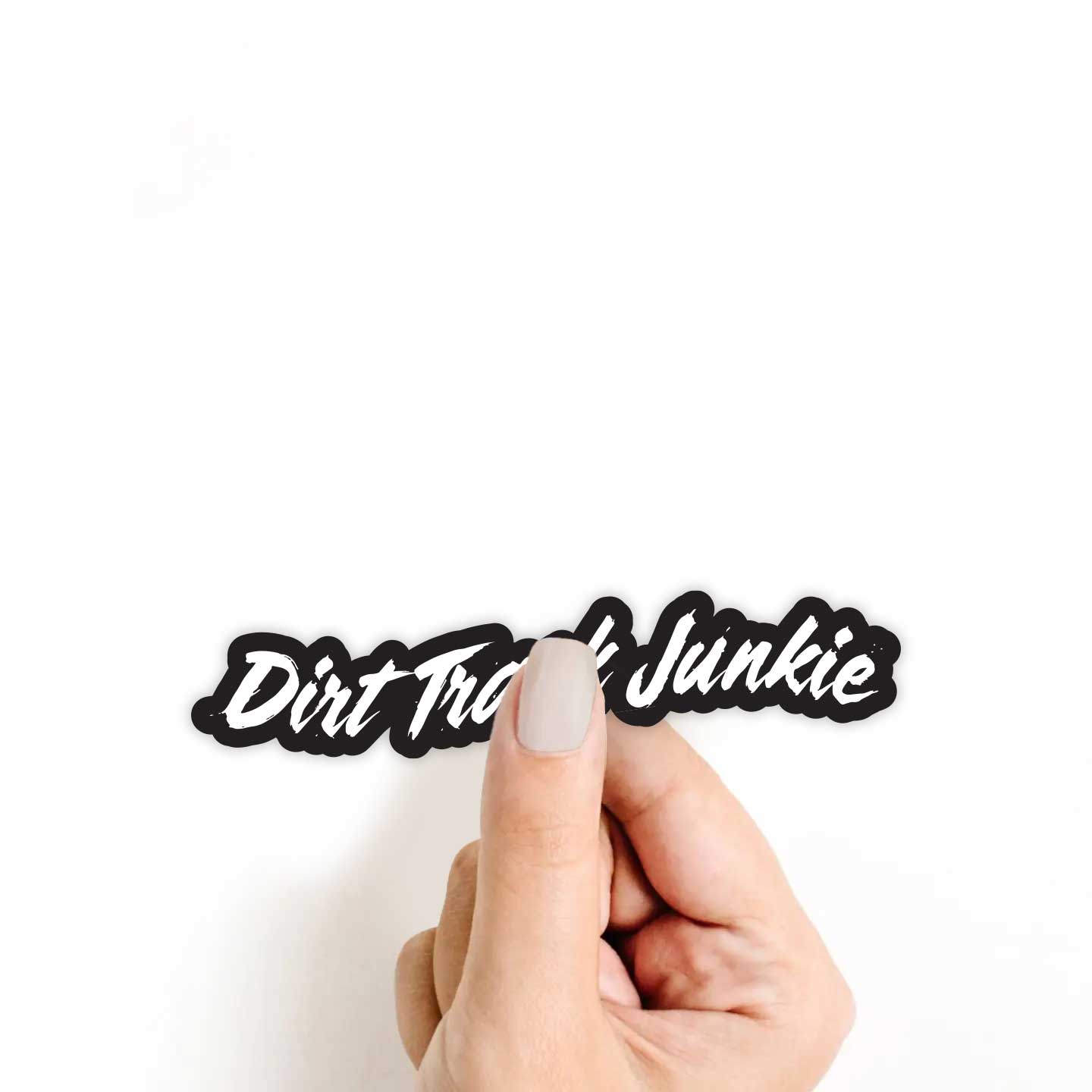 Dirt Track Junkie Sticker