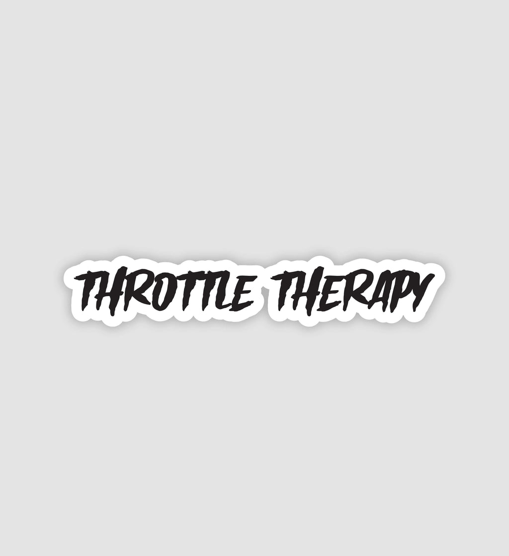 Throttle Therapy Sticker