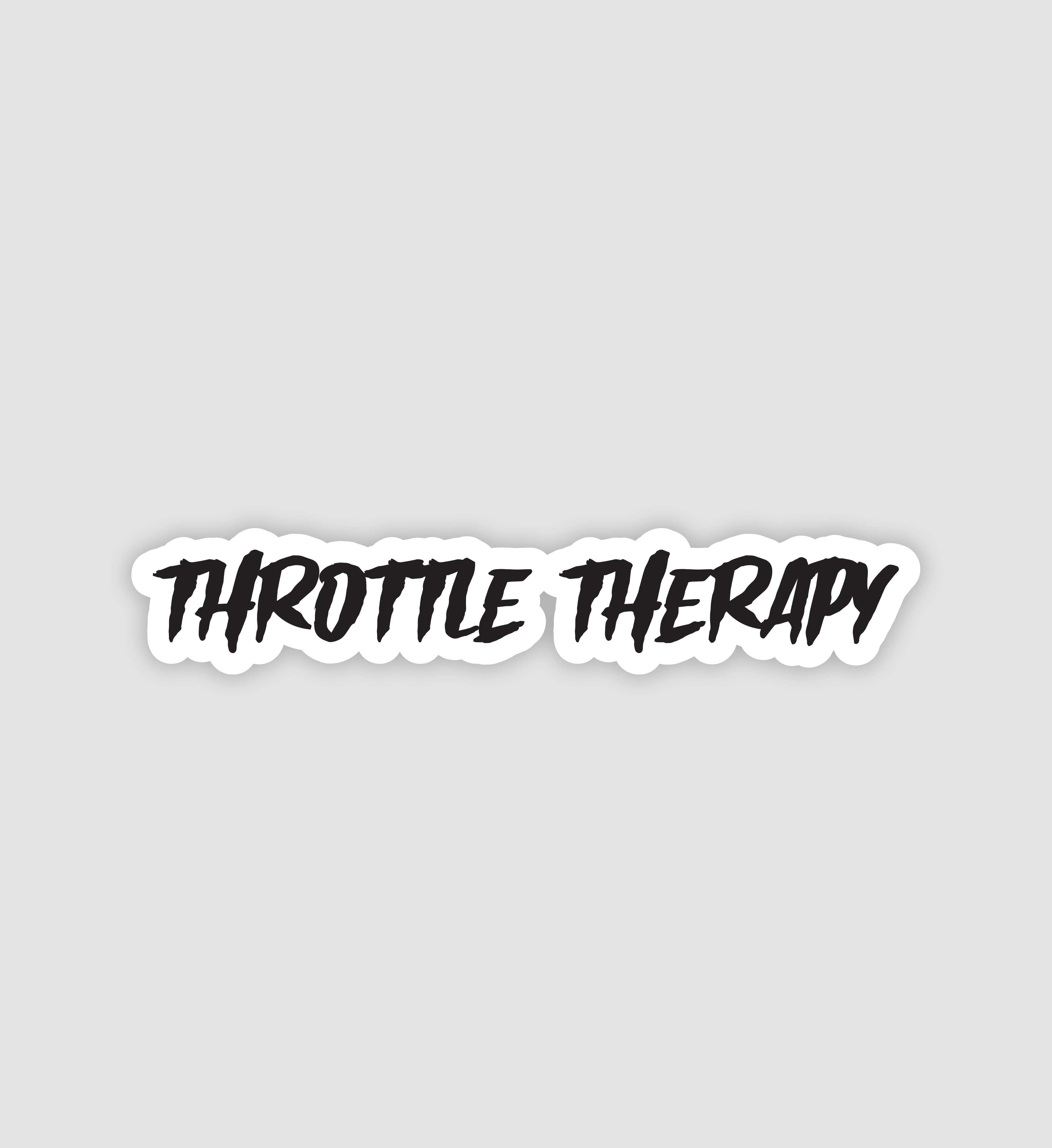 Throttle Therapy Sticker
