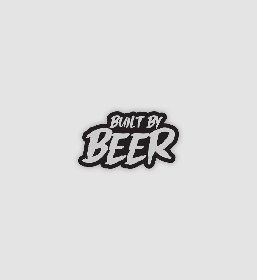 Built By Beer Sticker