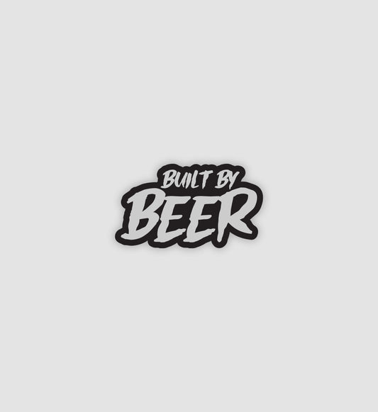 Built By Beer Sticker