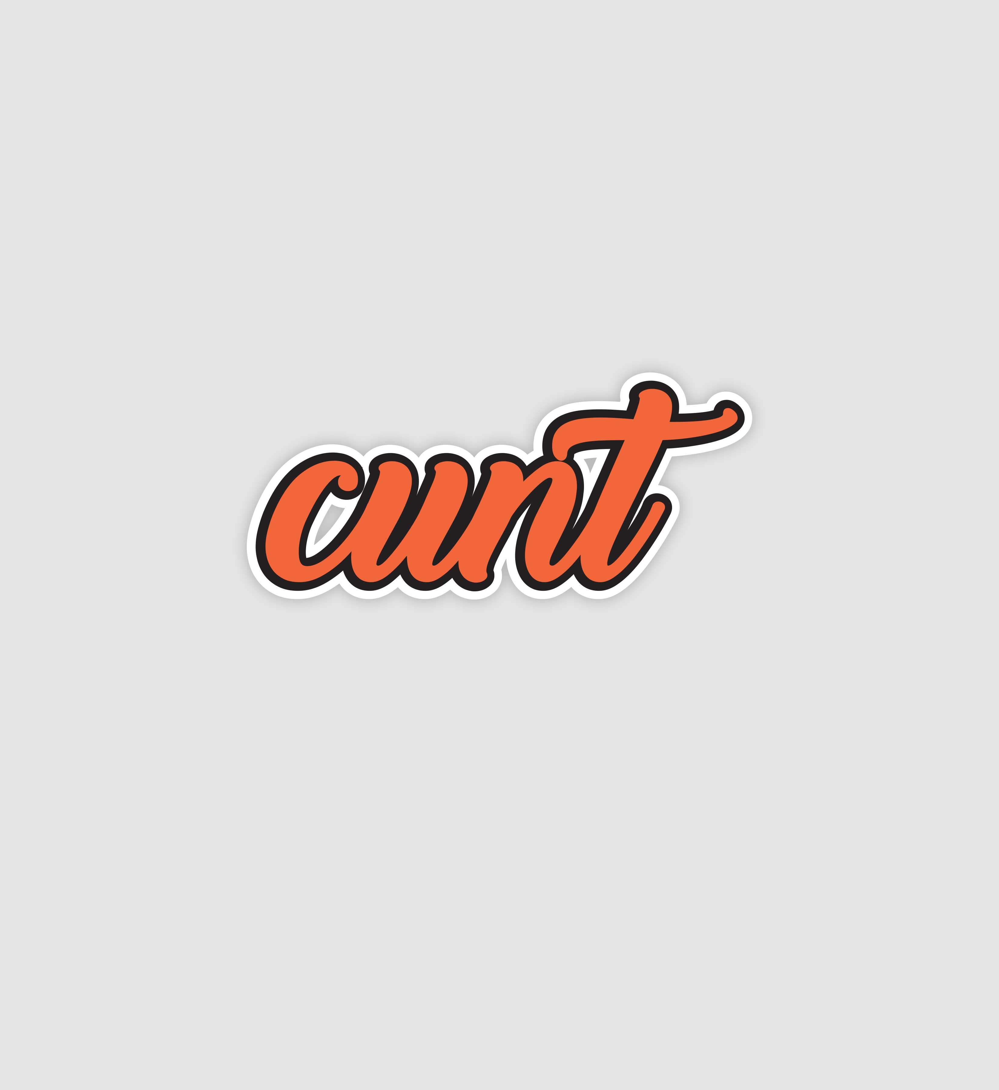 Cunt Sticker