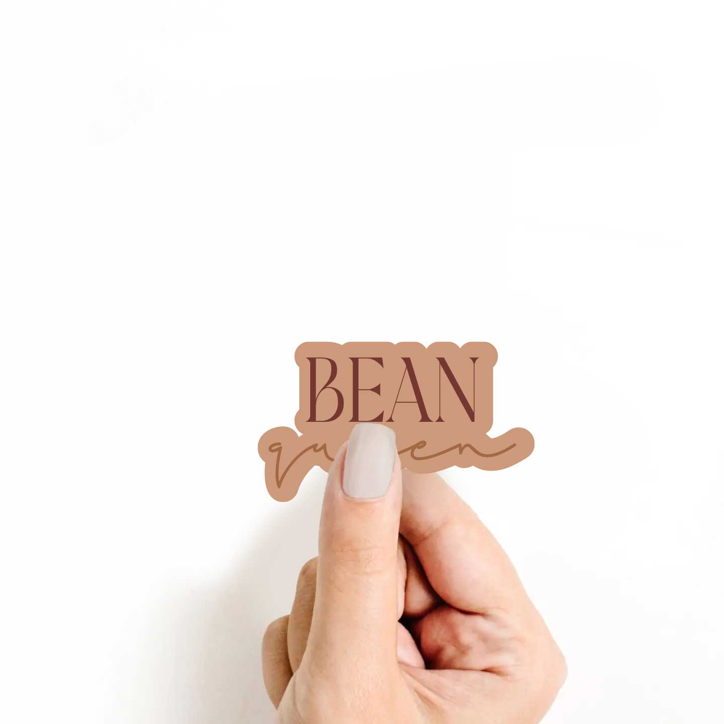 Bean Queen Sticker