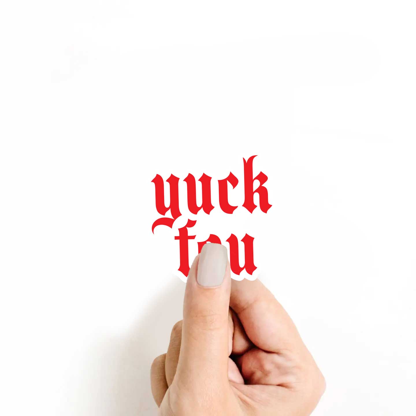 Yuck Fou Sticker