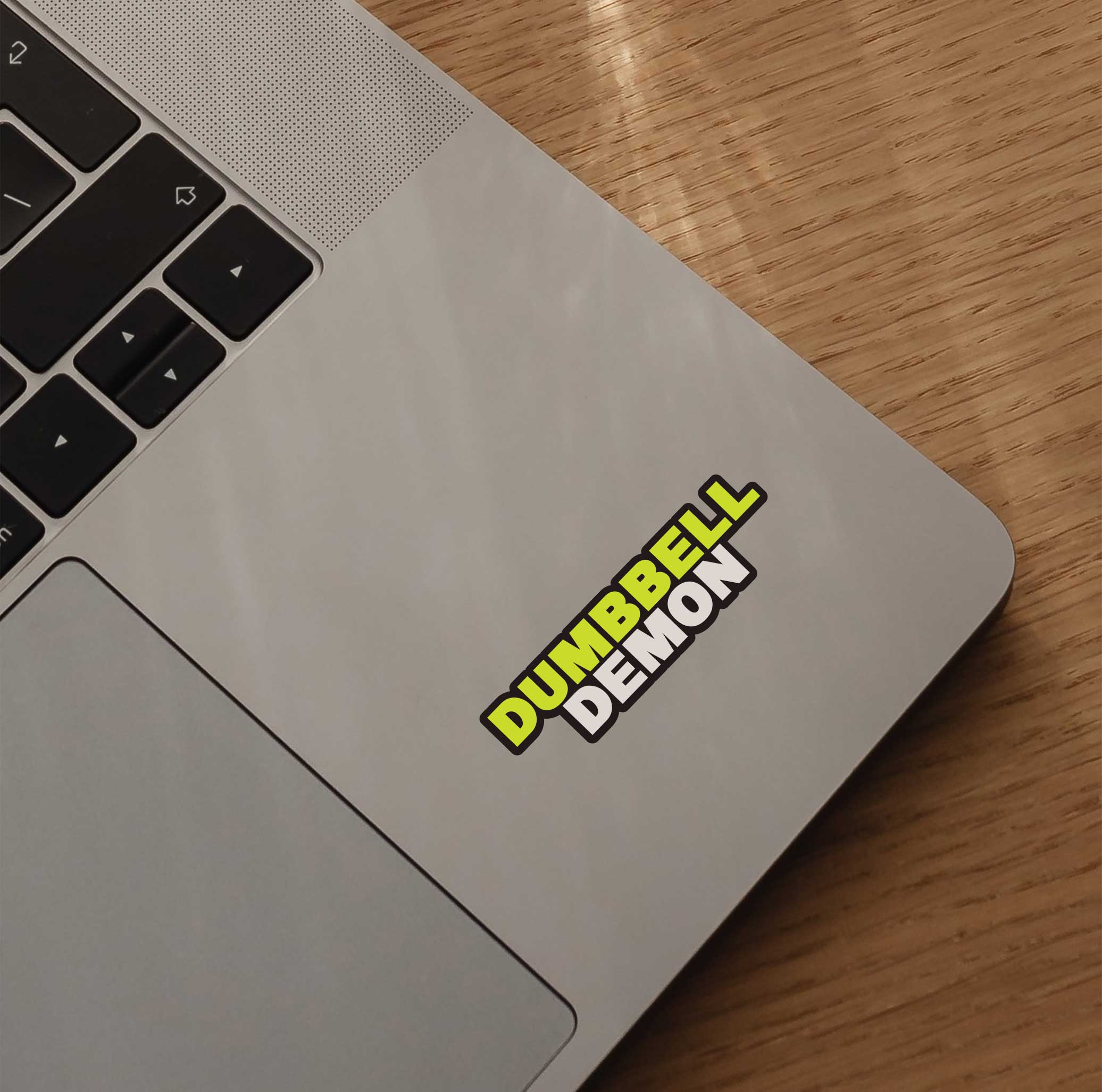 Dumbbell Demon Sticker
