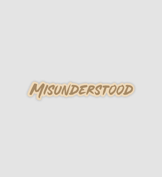 Misunderstood Sticker