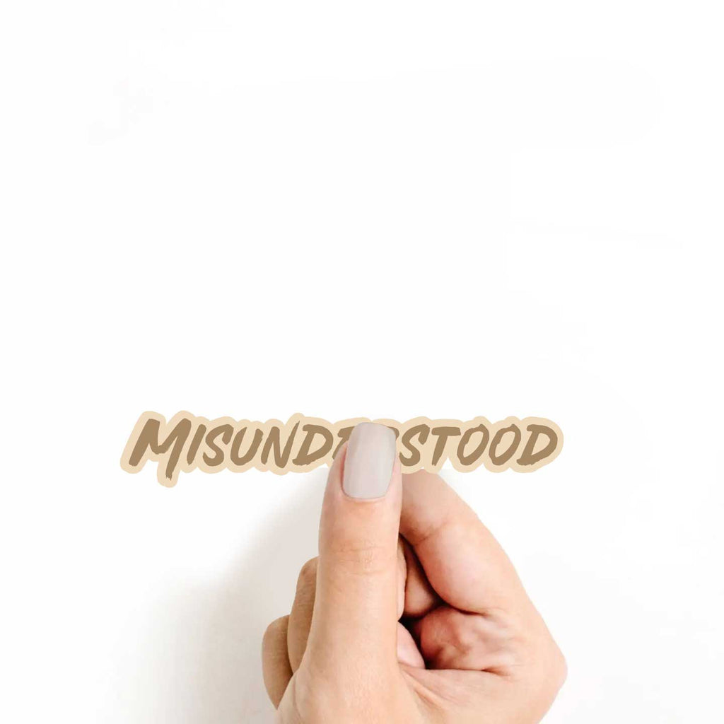 Misunderstood Sticker