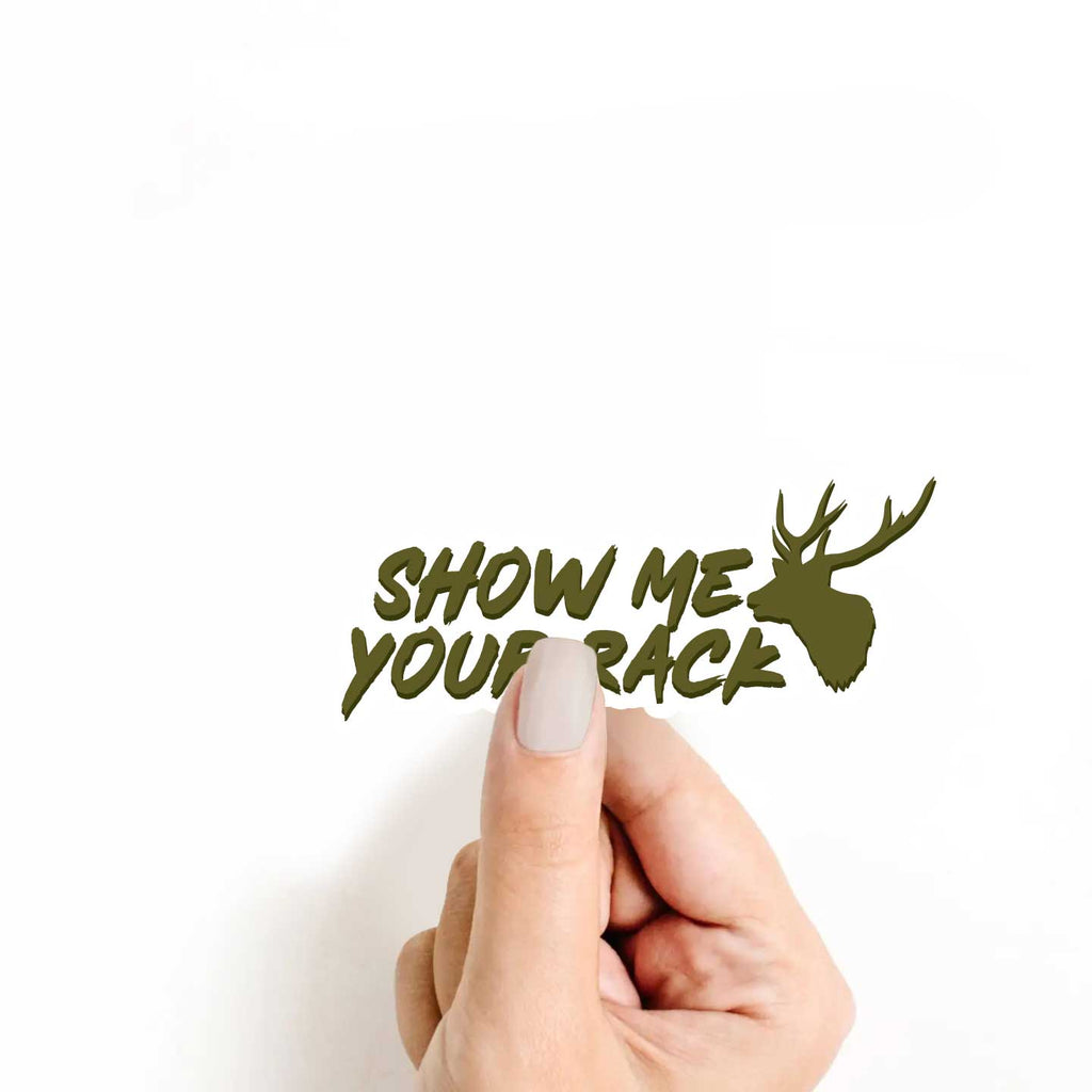 Show Me Your Rack Sticker