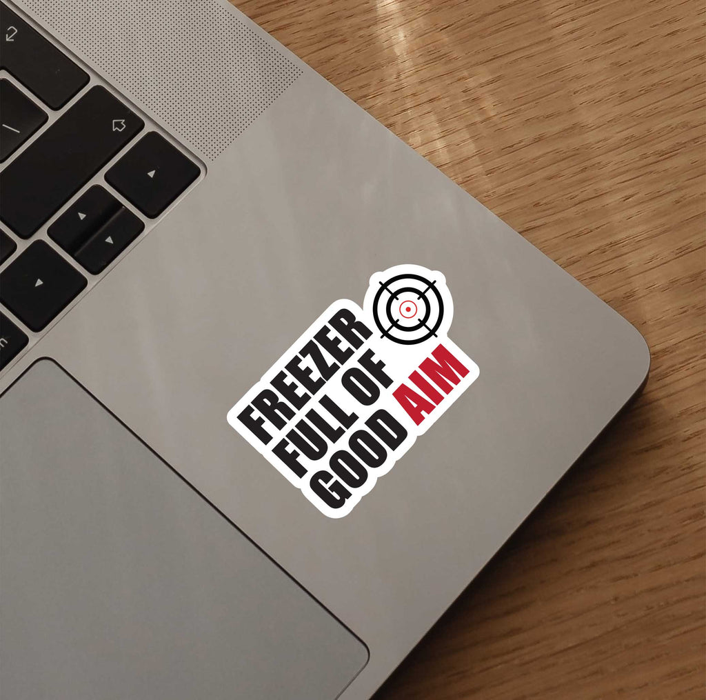 Freezer Full Of Good Aim Sticker