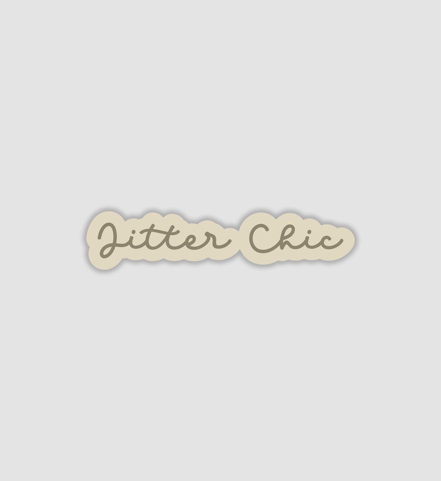 Jitter Chic Sticker