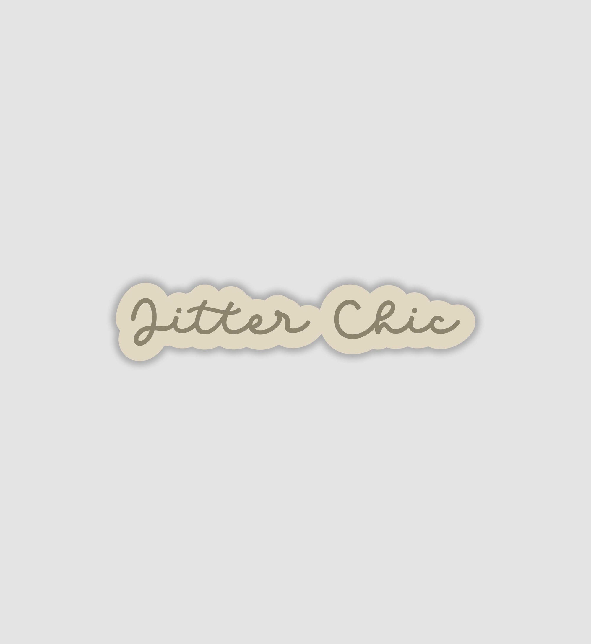 Jitter Chic Sticker