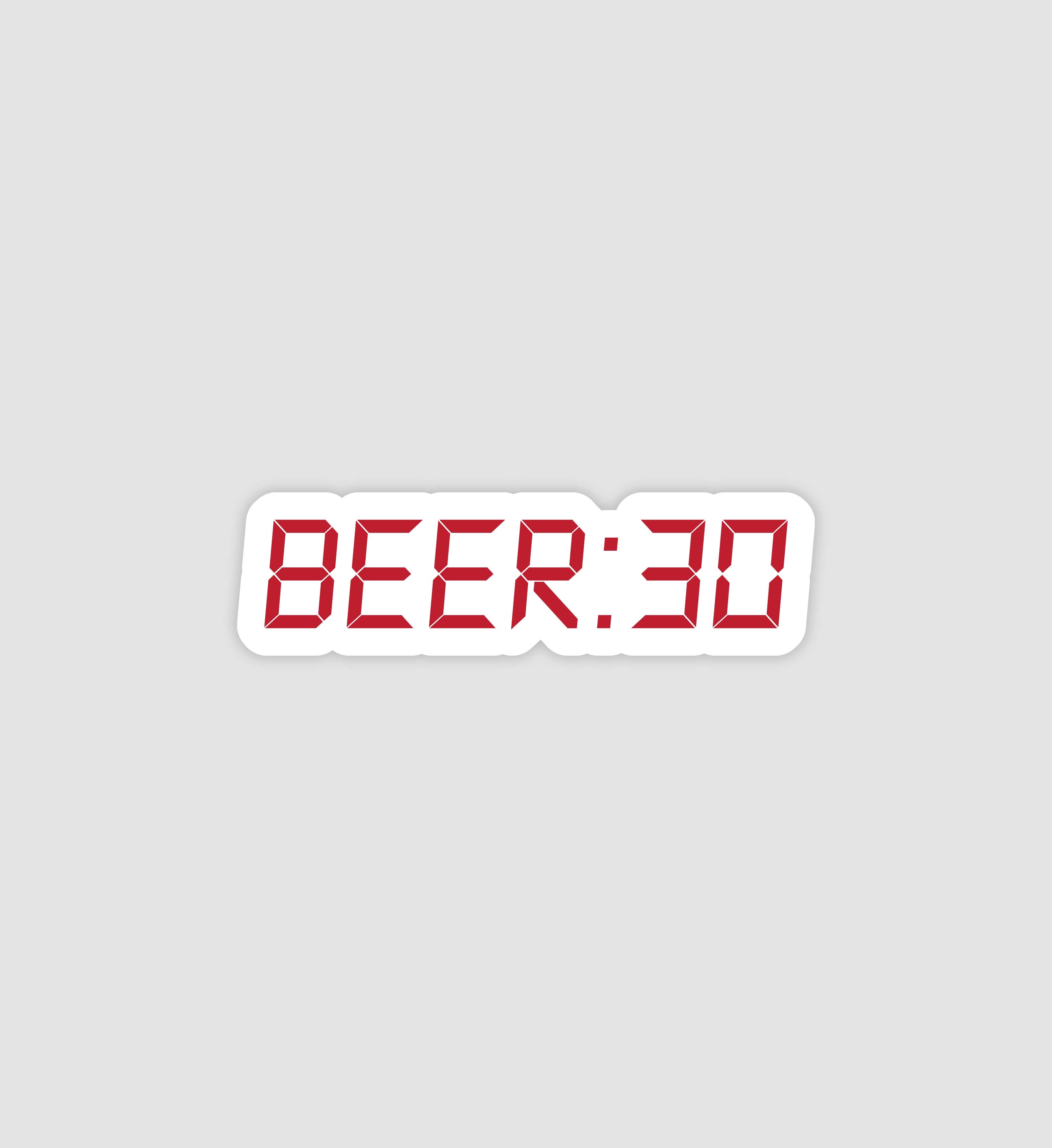 Beer 30 Sticker